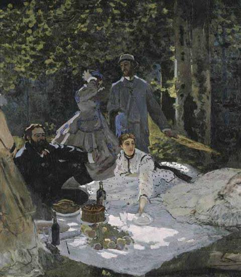 Le deeuner sur lherbe, Claude Monet